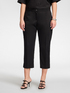 Straight-leg trousers in stretch satin image number 2