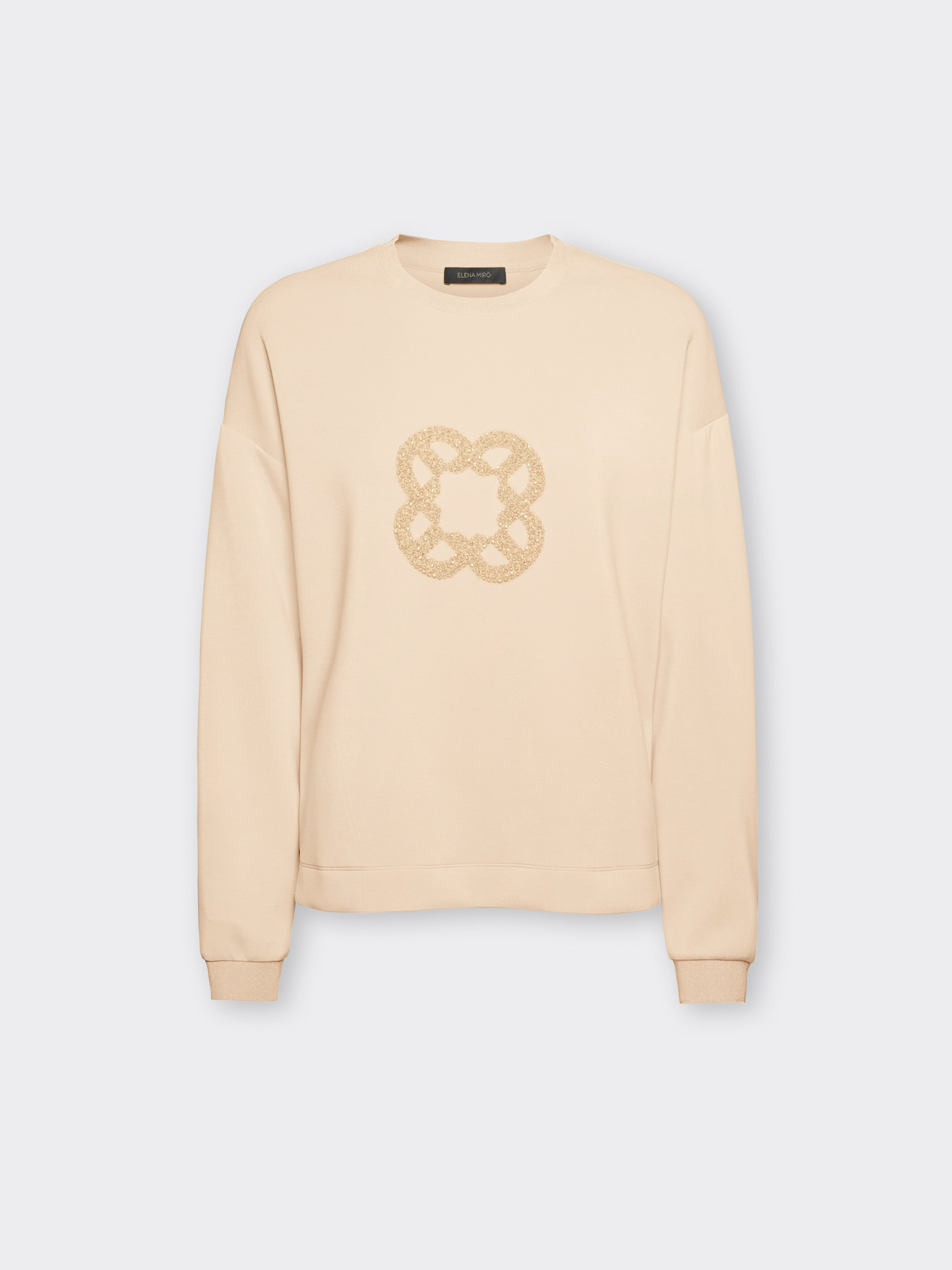 Sweat-shirt avec broderie Monogram image number 4