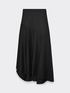 Flannel skirt with draping image number 4
