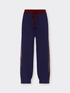 Cropped-Strickhose mit gestreiften B&uuml;ndchen image number 4