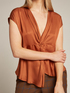 Top with ECOVERO™ viscose draping image number 2