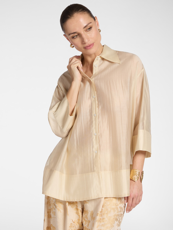 Camicia in organza