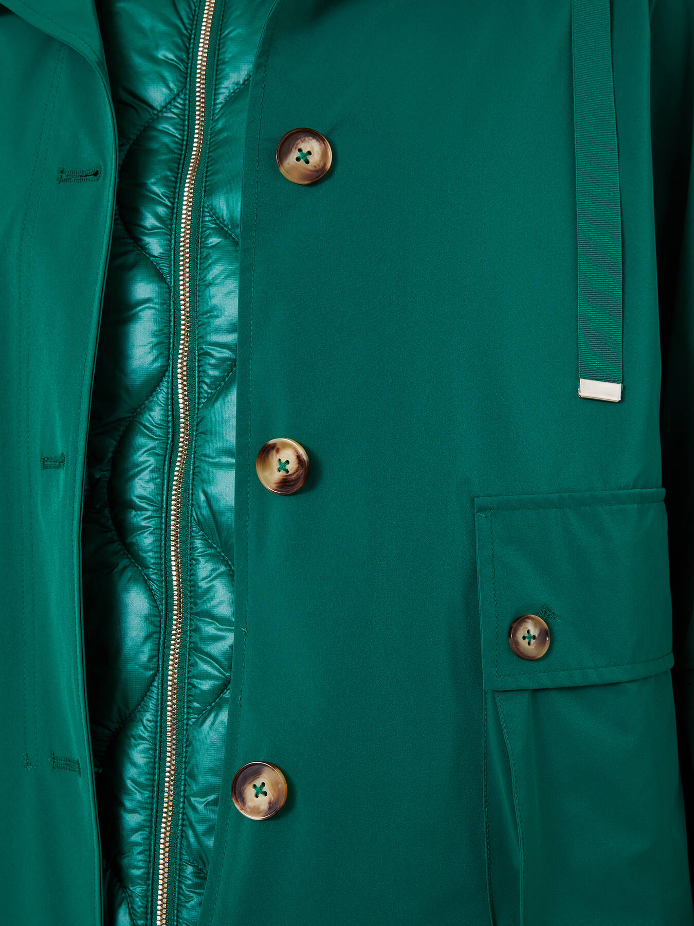 Parka "3 en 1" de nailon reciclado image number 5