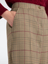 Palazzo-Hose mit Wales-Muster image number 3