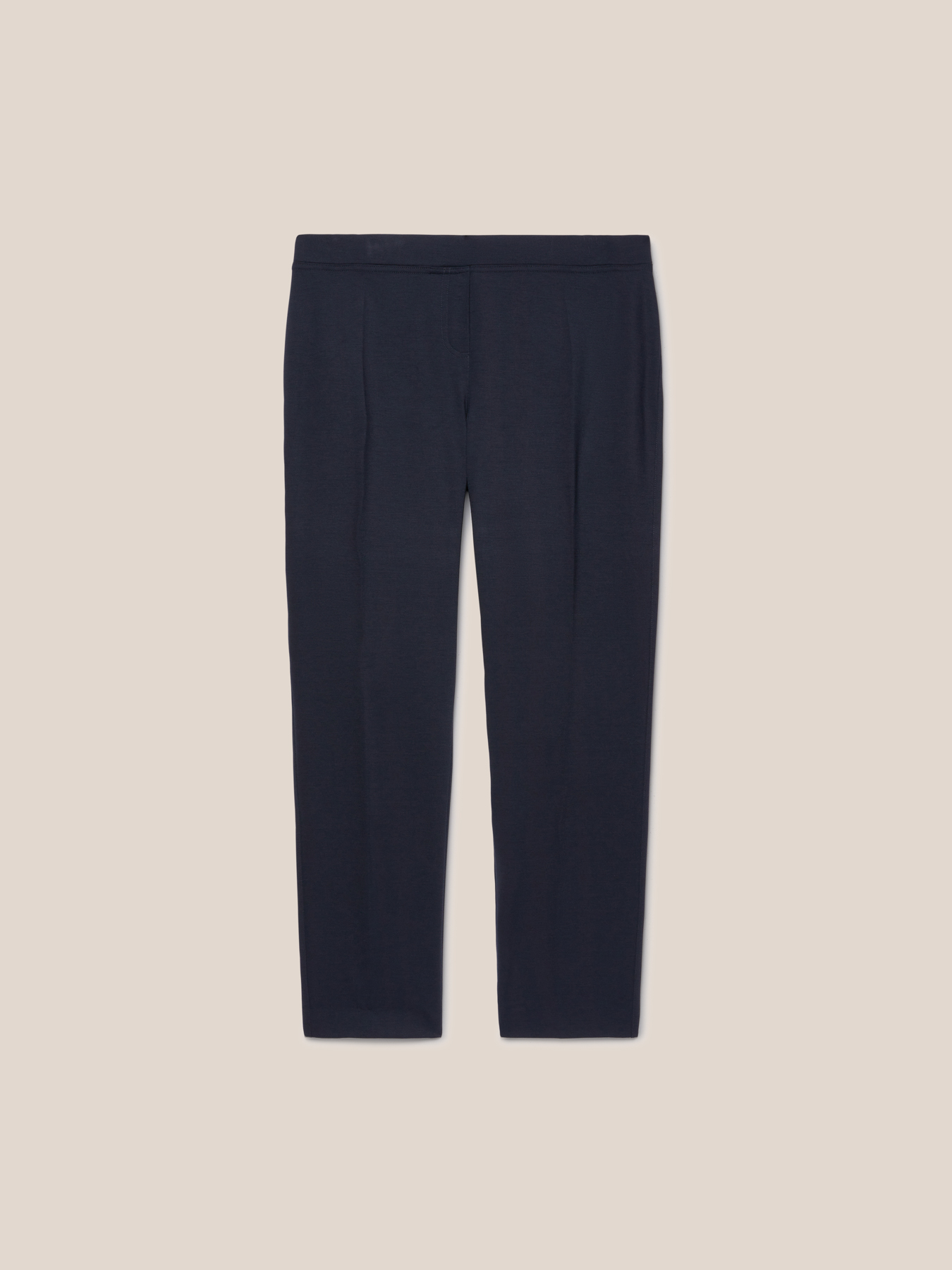 Skinny-Hose in Milano-Rib image number 4