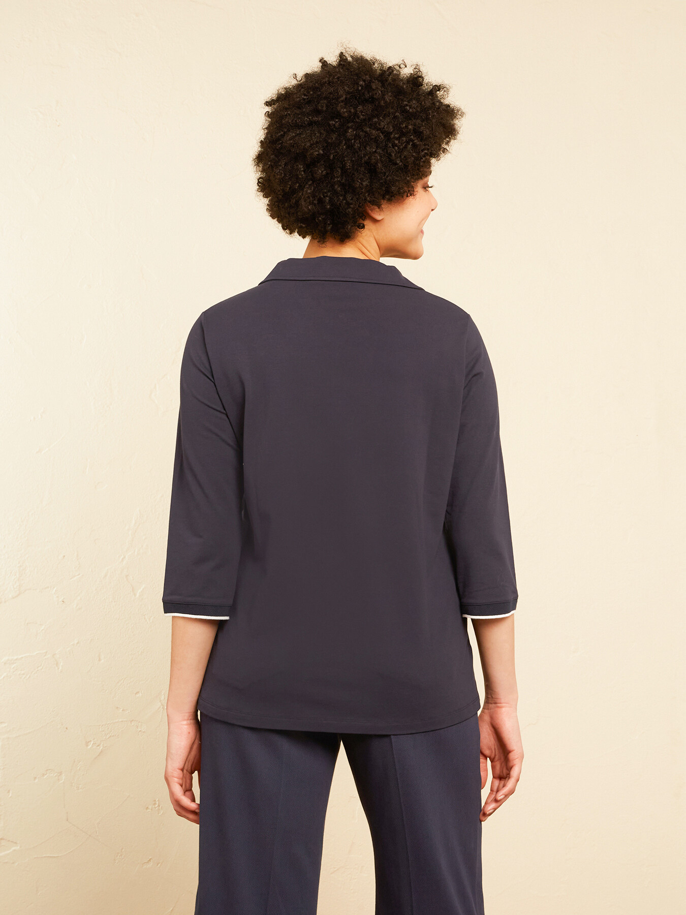 Camiseta tipo polo de piqu&eacute; image number 1