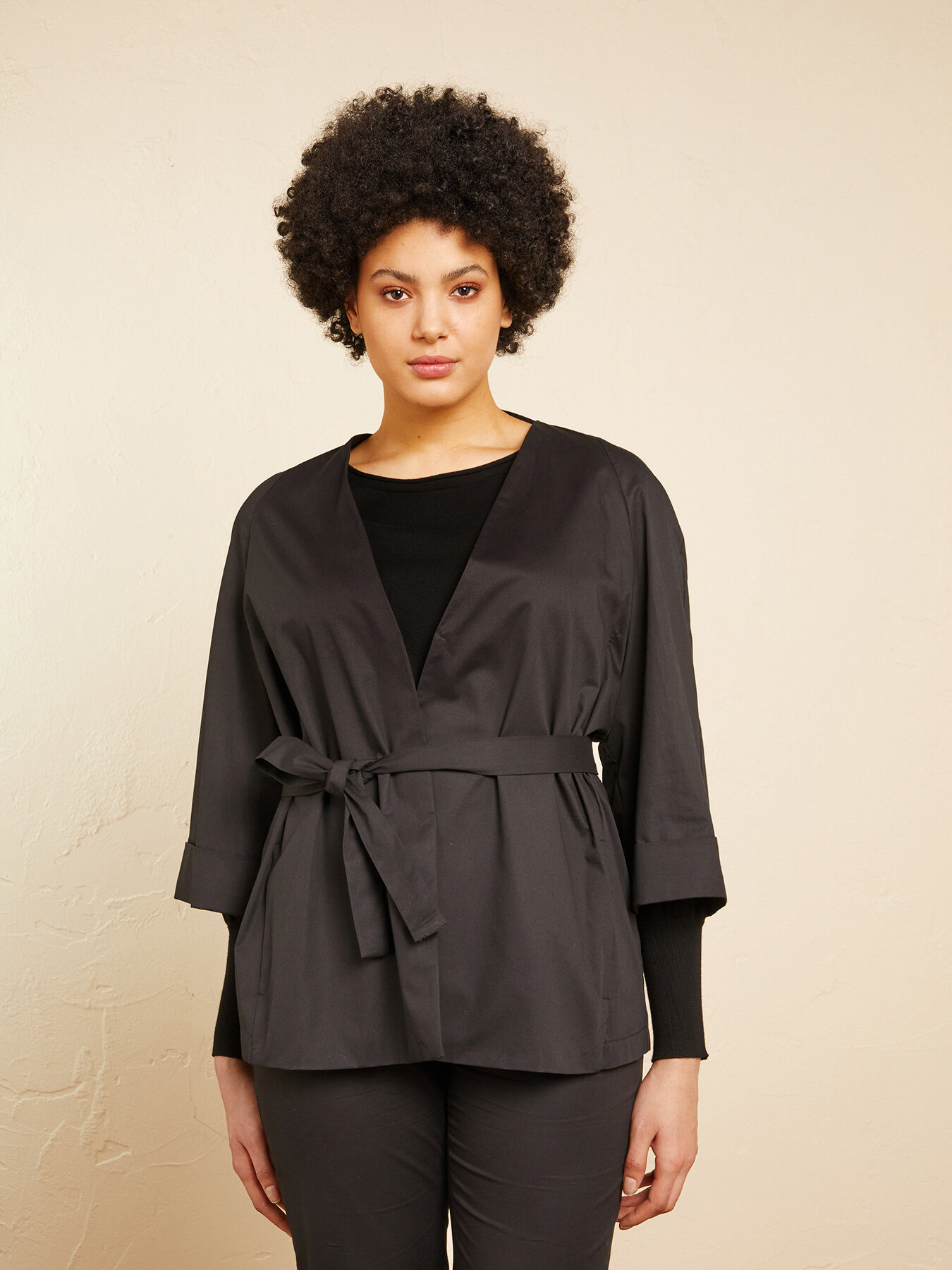 STRETCH POPLIN JACKET image number 2