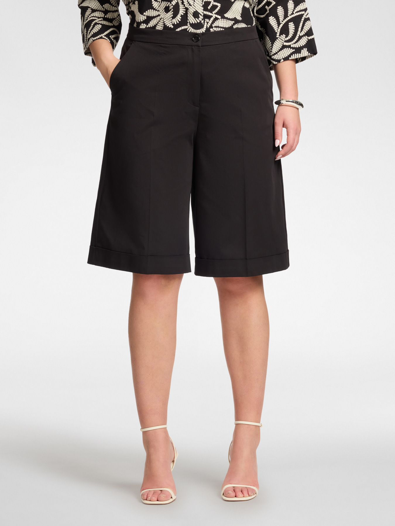 Shorts aus Baumwollmischung image number 2