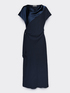 Vestido largo con nudo lateral image number 4
