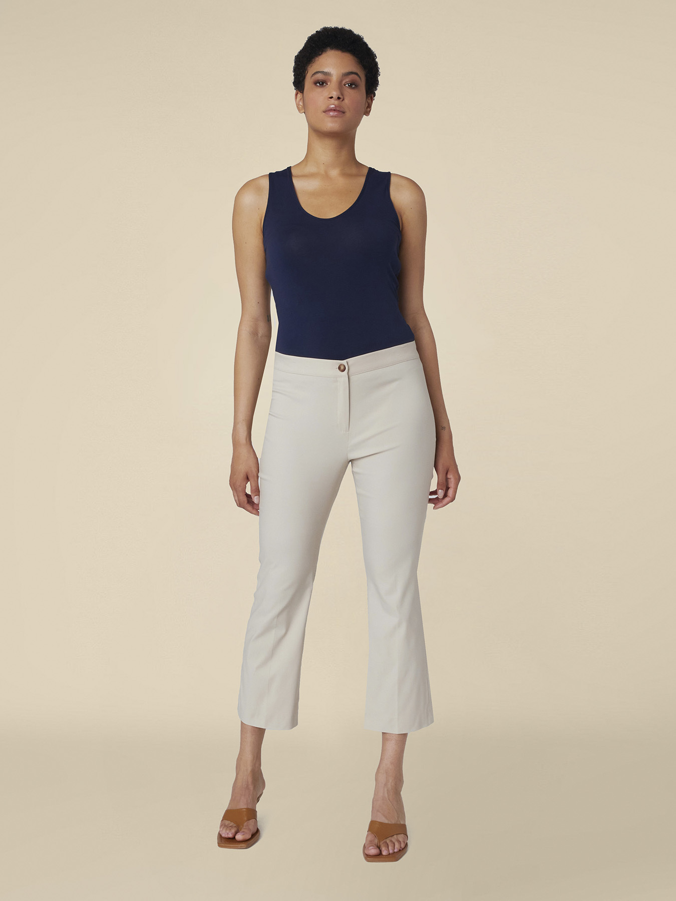 KICK-FLARE HOSE AUS POWER-STRETCHSTOFF image number 3