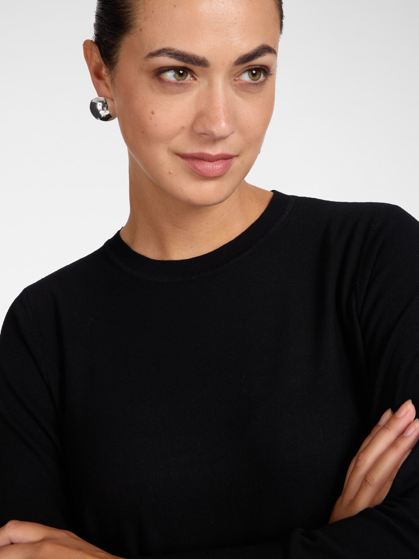 Viscose turtleneck sweater image number 3