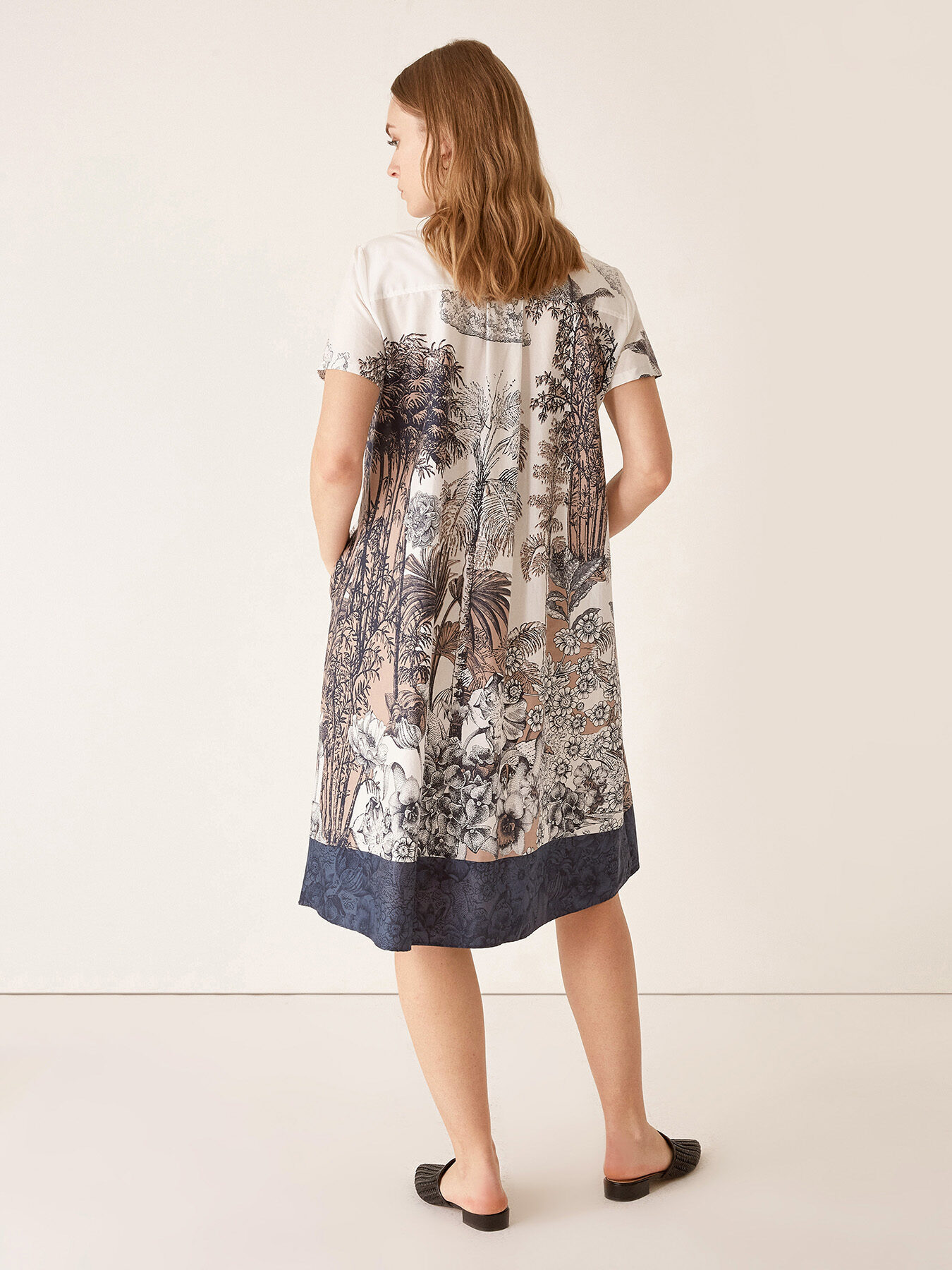 Robe chemisier imprimée image number 1