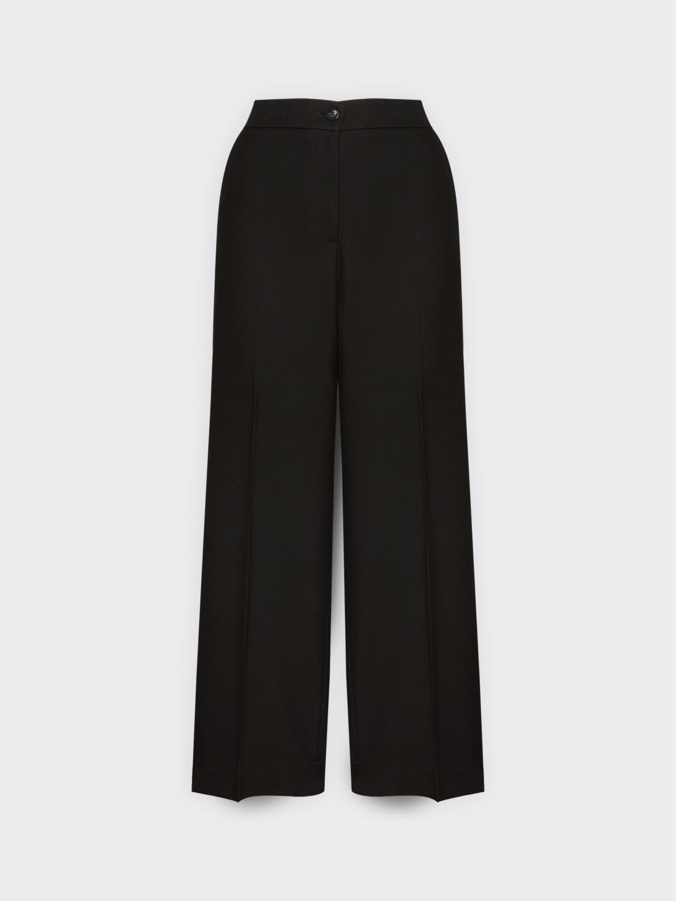 Stretch flannel cropped trousers image number 4