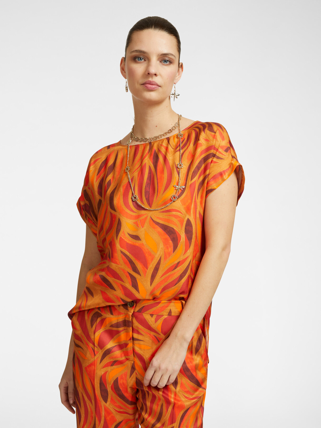 Bedruckte Bluse image number 0