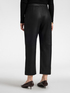 Slim-Hose mit beschichteter Optik image number 1