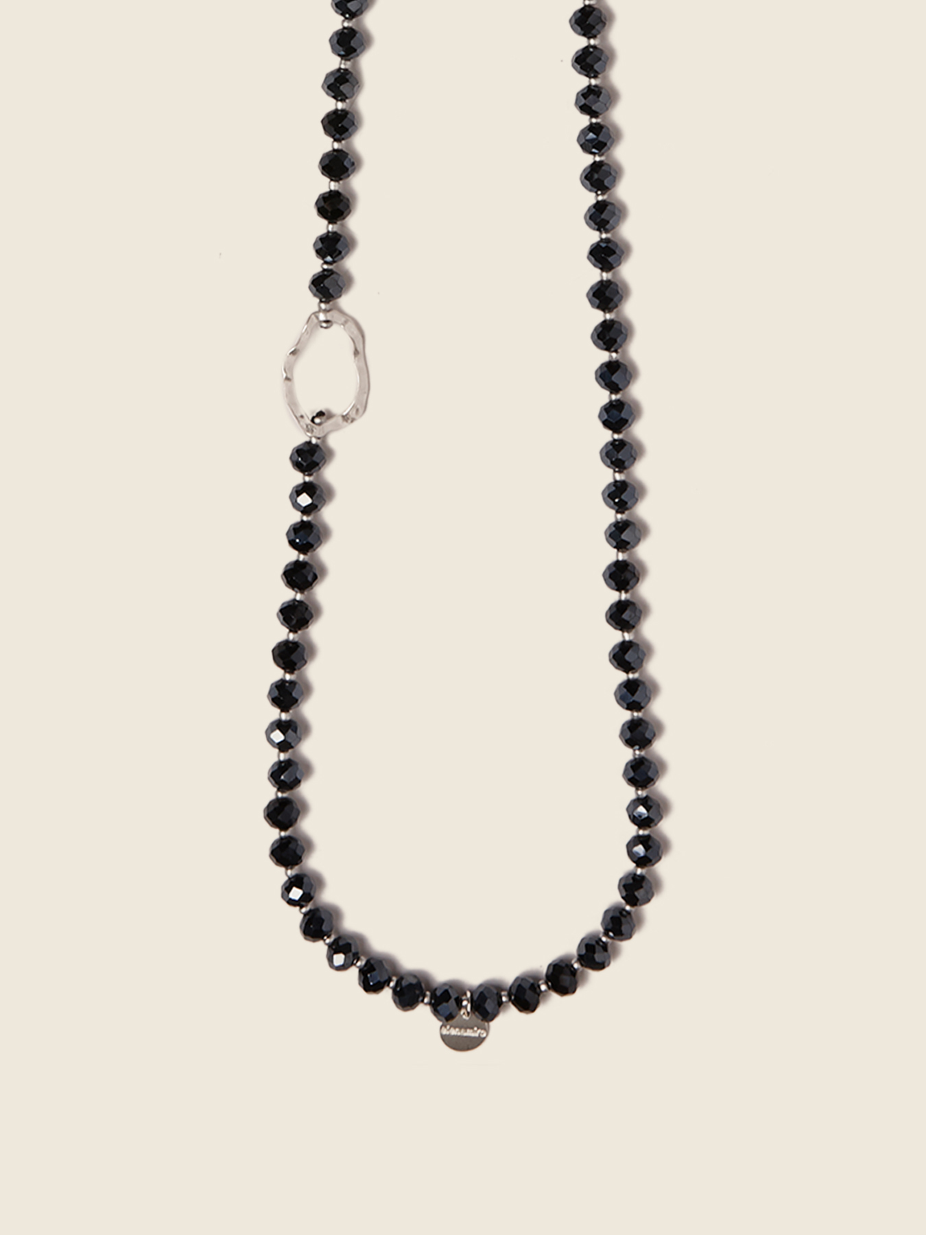 Collana con cristalli blu image number 1