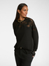 Sweatshirt with lace image number 0