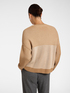 Zweifarbiger Rollkragenpullover aus reiner Wolle image number 1