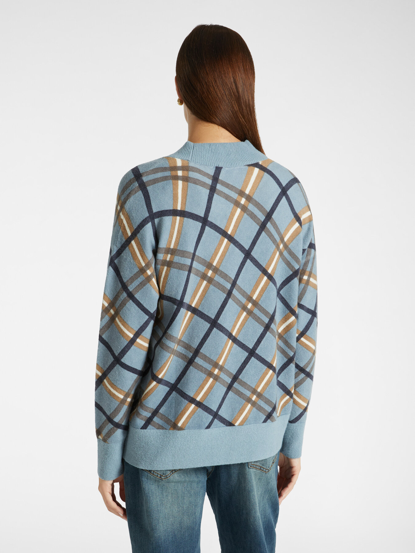 C&aacute;rdigan de cuadros image number 1