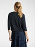 Lurex sweater with three-quarter length sleeves image number 1