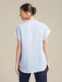 Blusa a micro righe image number 1