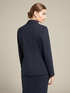 Milano knit fabric blazer with peak collar image number 1