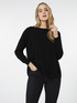 Einfarbiger Boxy-Pullover image number 2