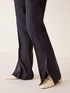 Flowing pure linen trousers image number 2