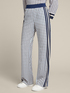 Straight-leg printed trousers image number 2