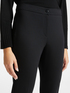 Pantalones slim fit de punto milano image number 3