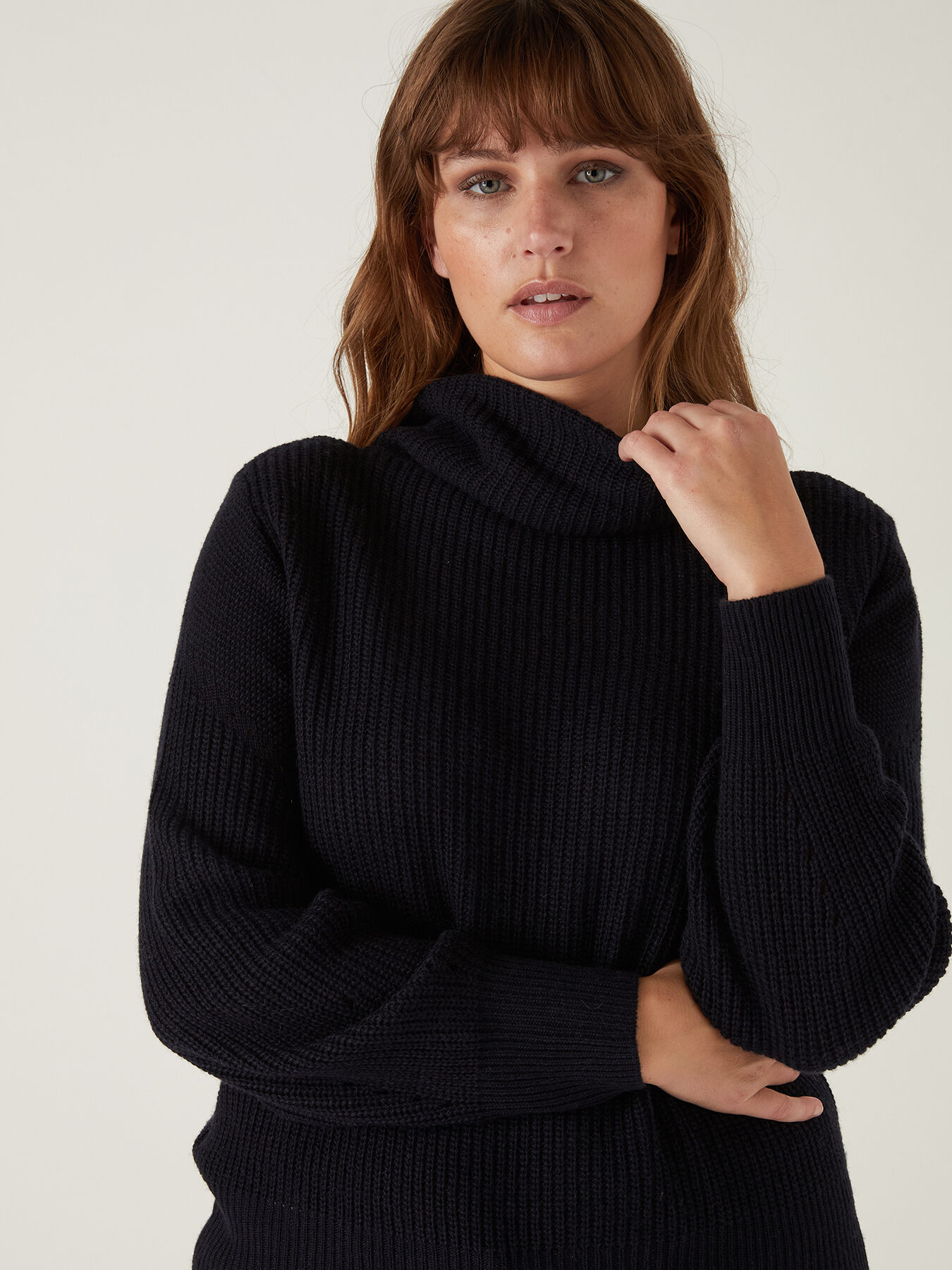 CASHMERE BLEND SWEATER image number 3
