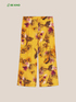 Trousers in printed ECOVERO™ viscose image number 4