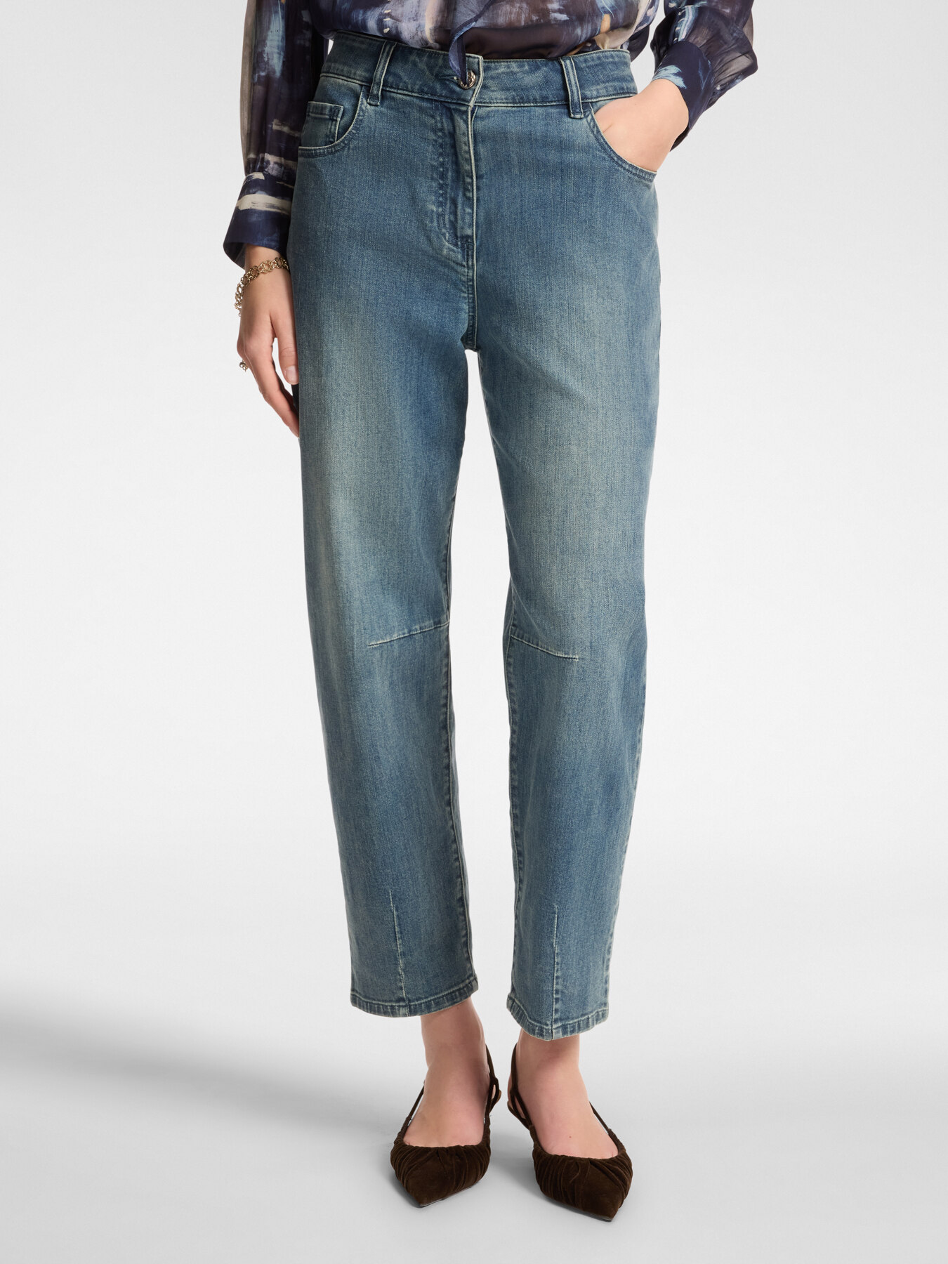 Cal&ccedil;a Jeans Cenoura, "Carol" image number 2