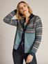 Cardigan jacquard ricamato image number 0