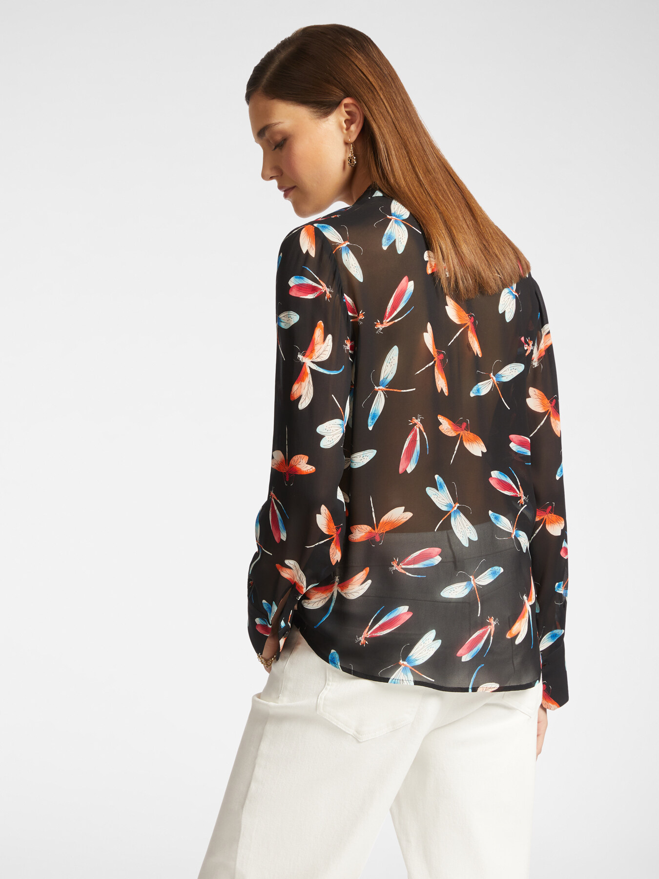 Bedruckte Hemdbluse image number 1