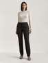 Pantaloni slim in tessuto tecnico image number 0