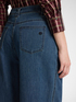 Jeans gaucho "Gea" in denim image number 3