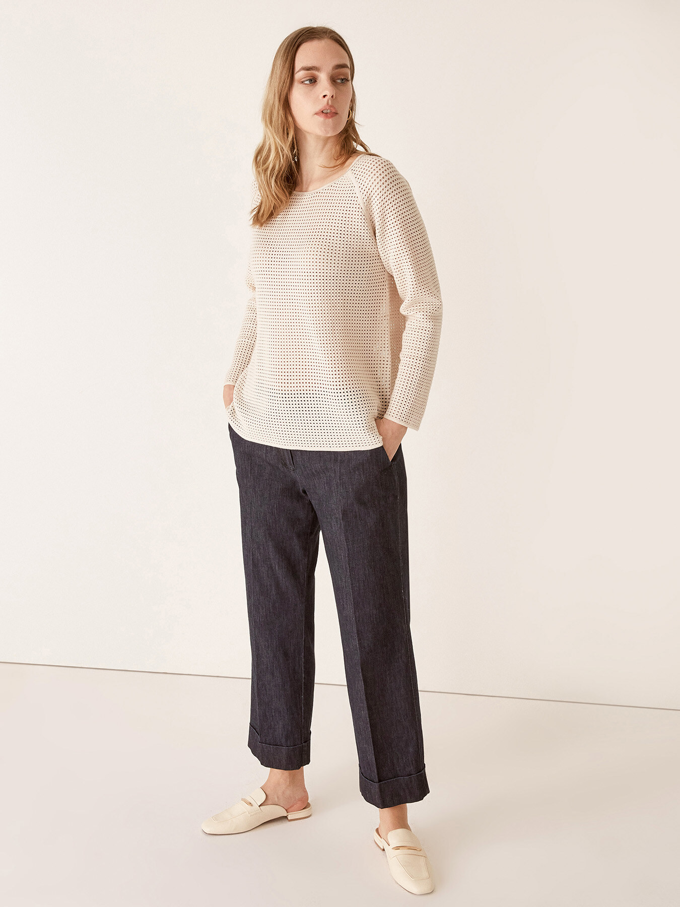 Maglia traforata image number 0