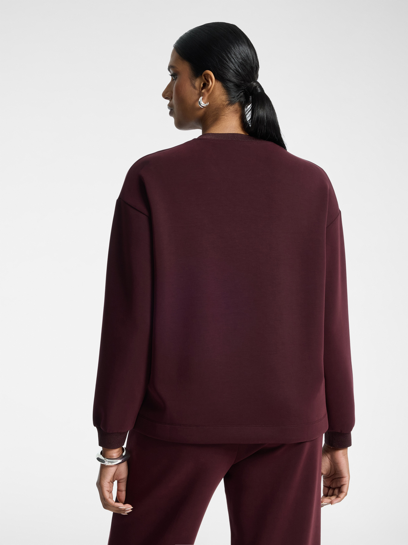 Sweat-shirt avec broderie Monogram image number 1
