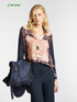 Printed LENZING™ ECOVERO™ viscose shirt image number 0