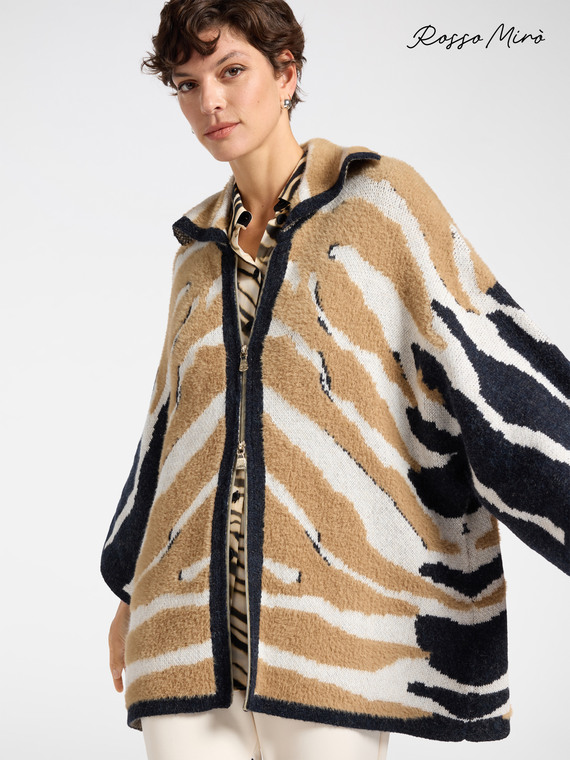 Maglia over animalier