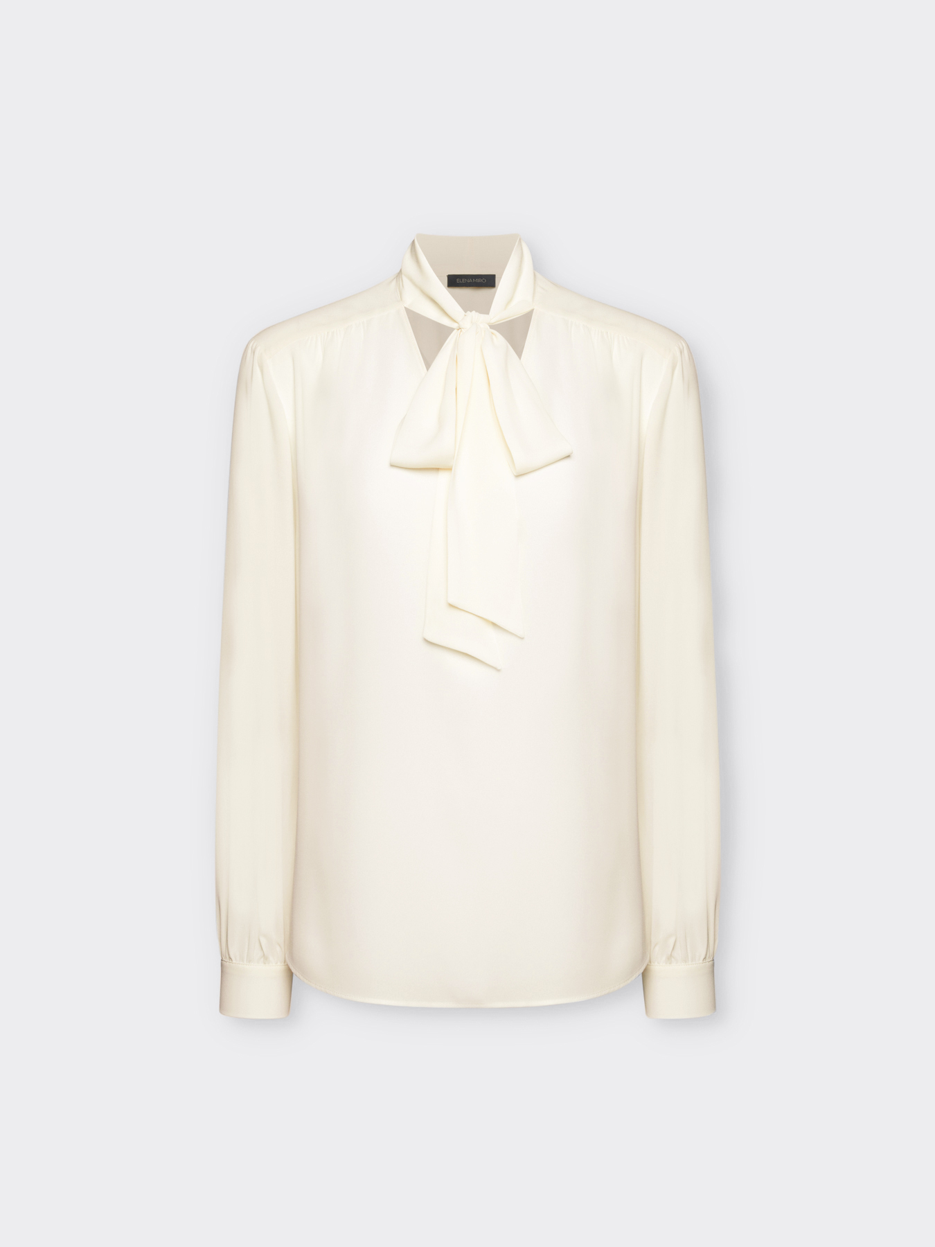 Blouse avec ceinture sur le devant image number 4