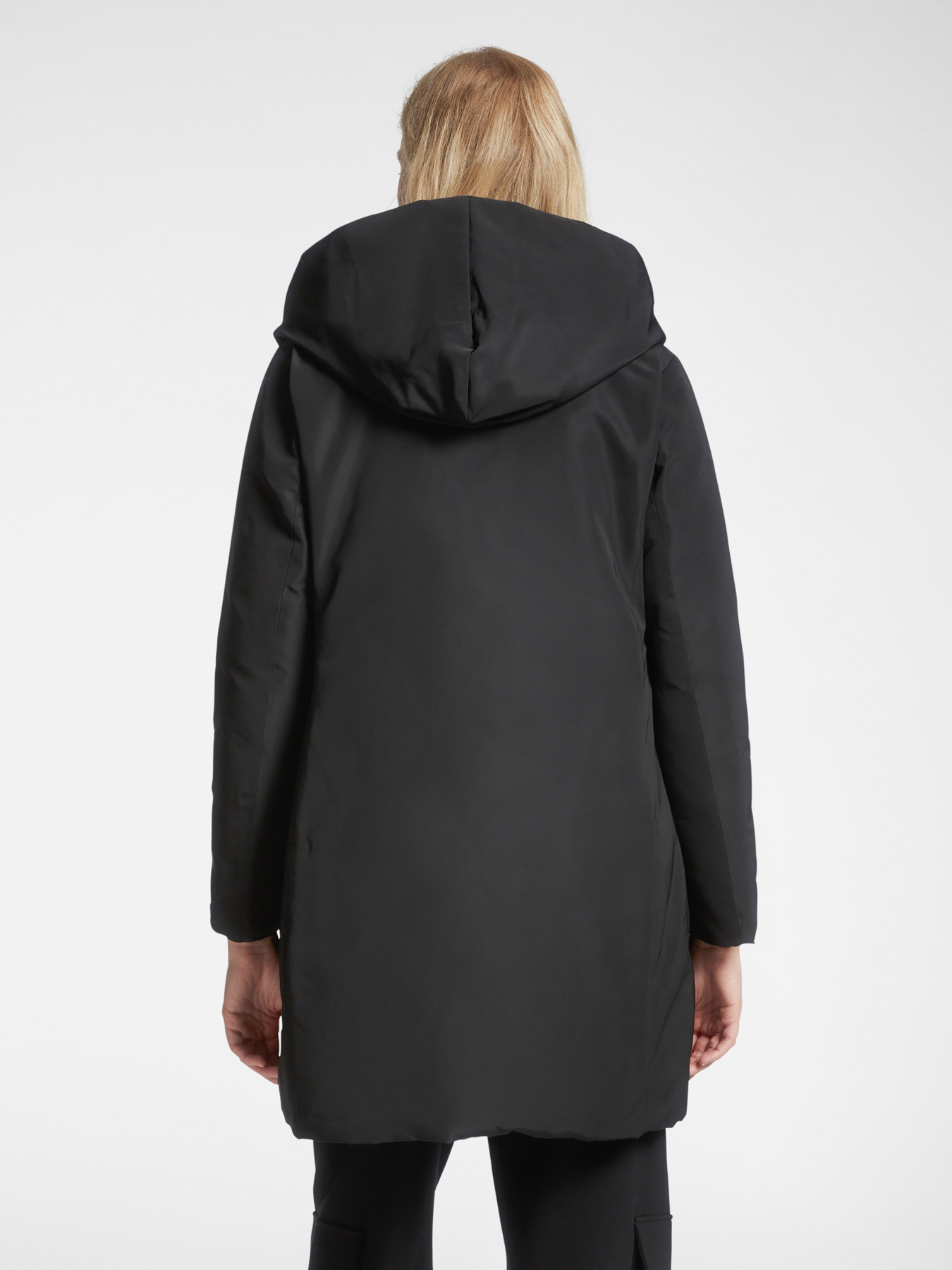 Two-tone reversible parka image number 1