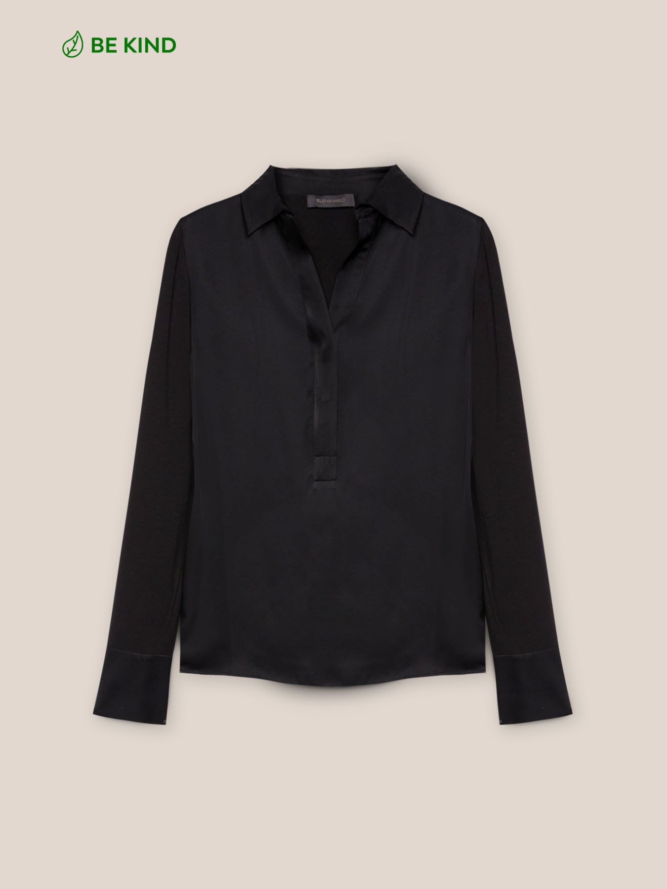 T-Shirt aus zwei Stoffen aus ECOVERO&trade; Viskose image number 3