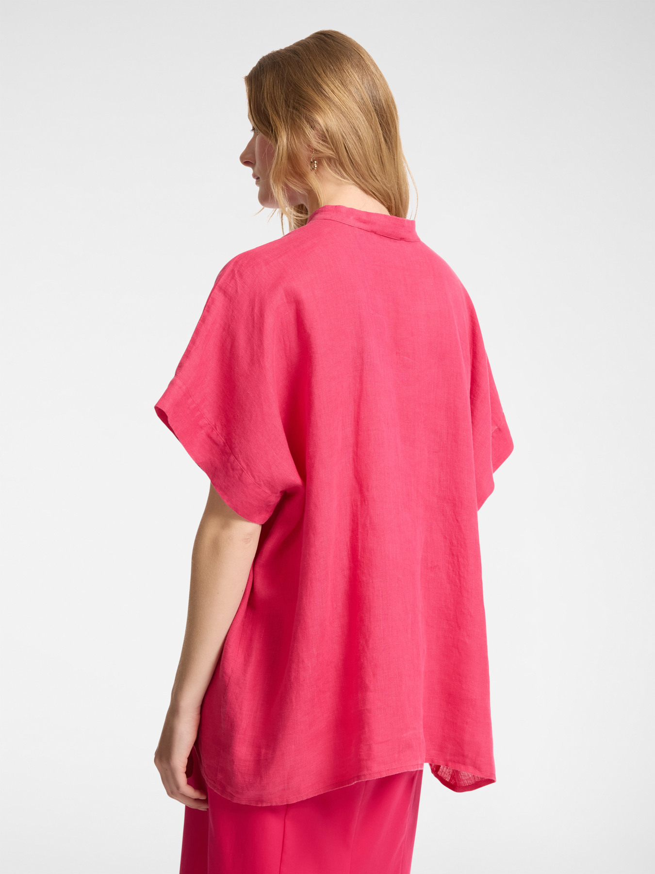 Blusa in lino image number 1