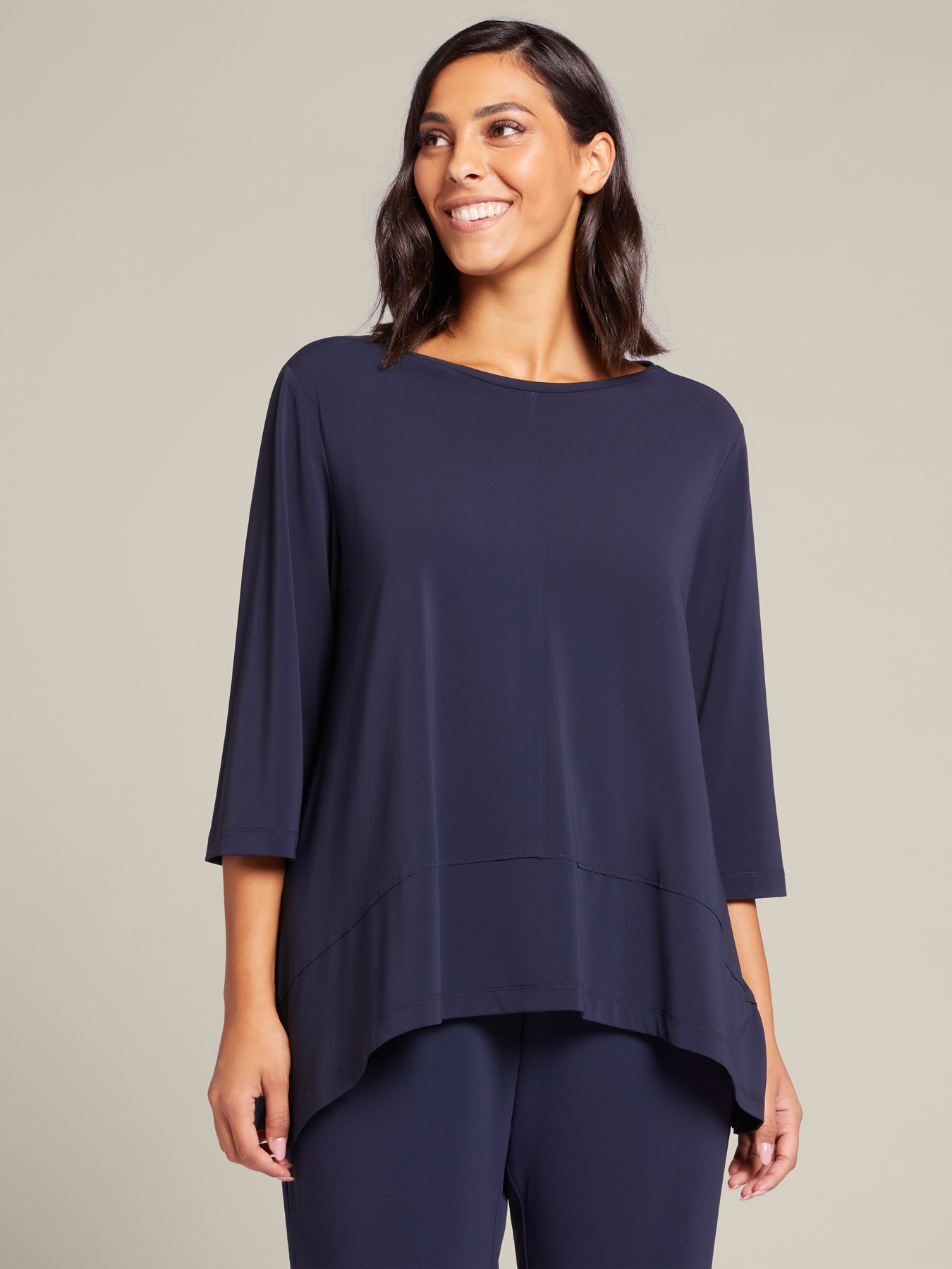 T-Shirt aus Crêpe-Jersey image number 0