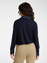 Two-fabric polo shirt image number 1