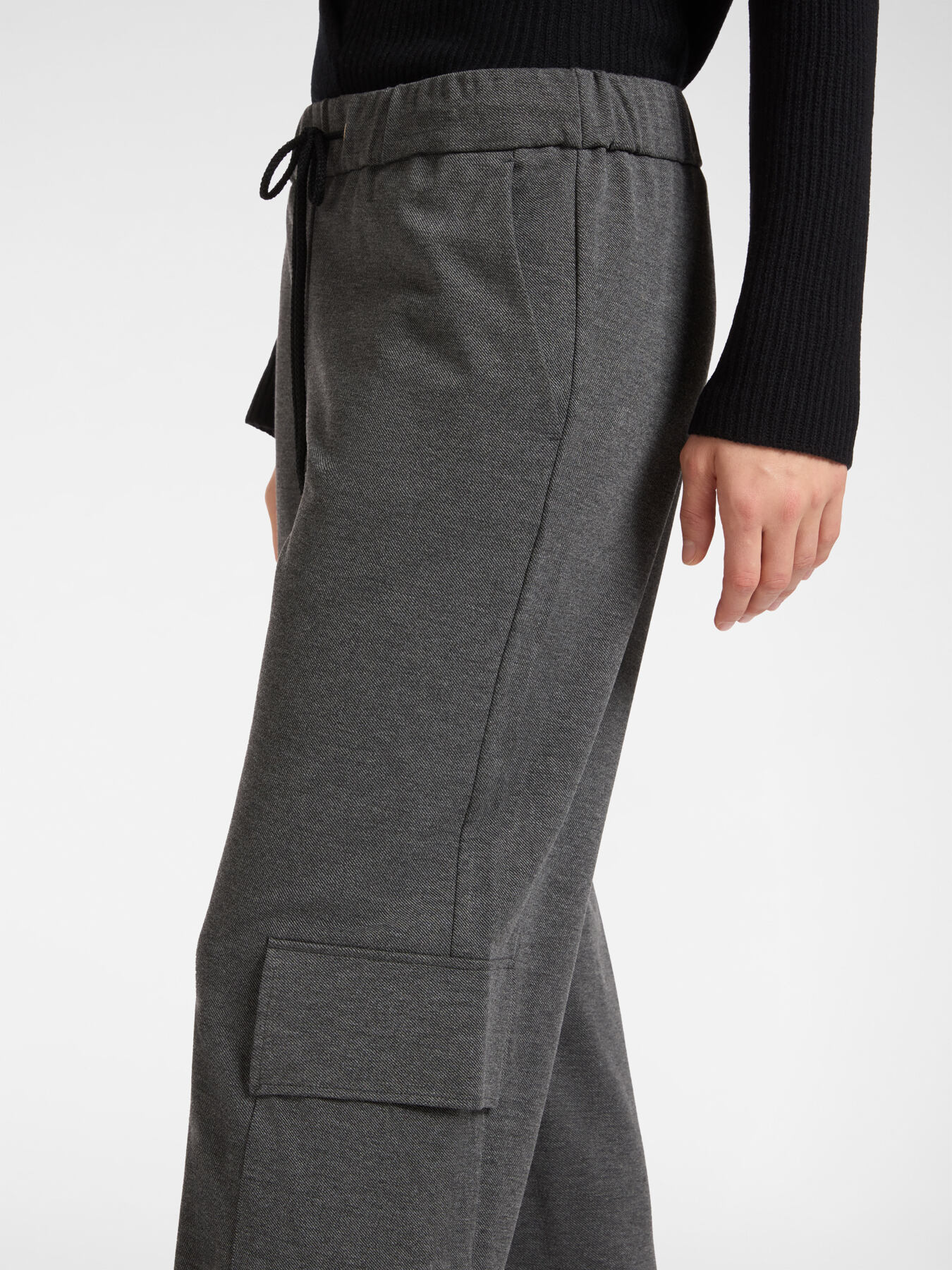 Cargo-Hosen mit weitem Bein image number 3