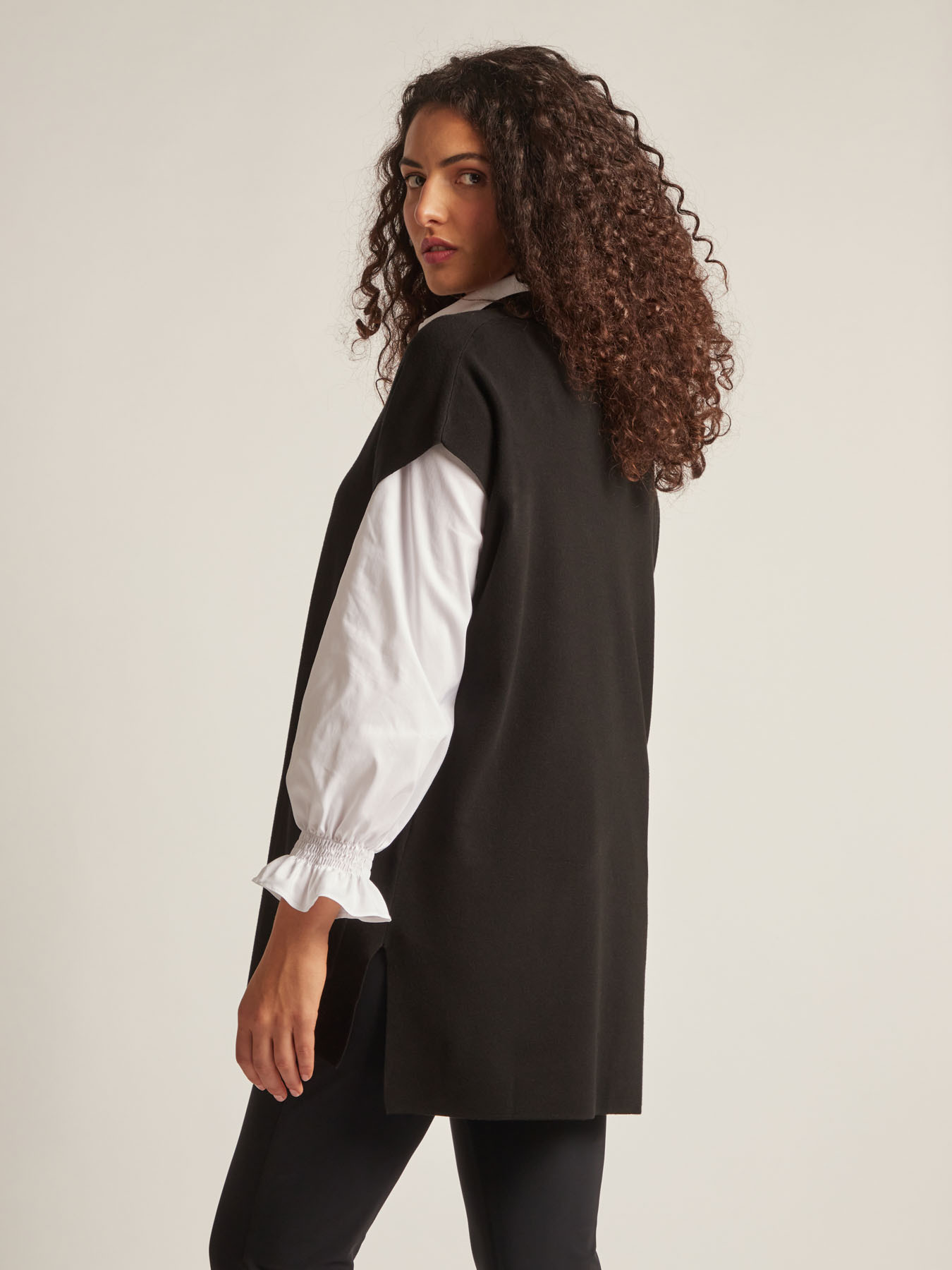 Colete em tric&ocirc; image number 1