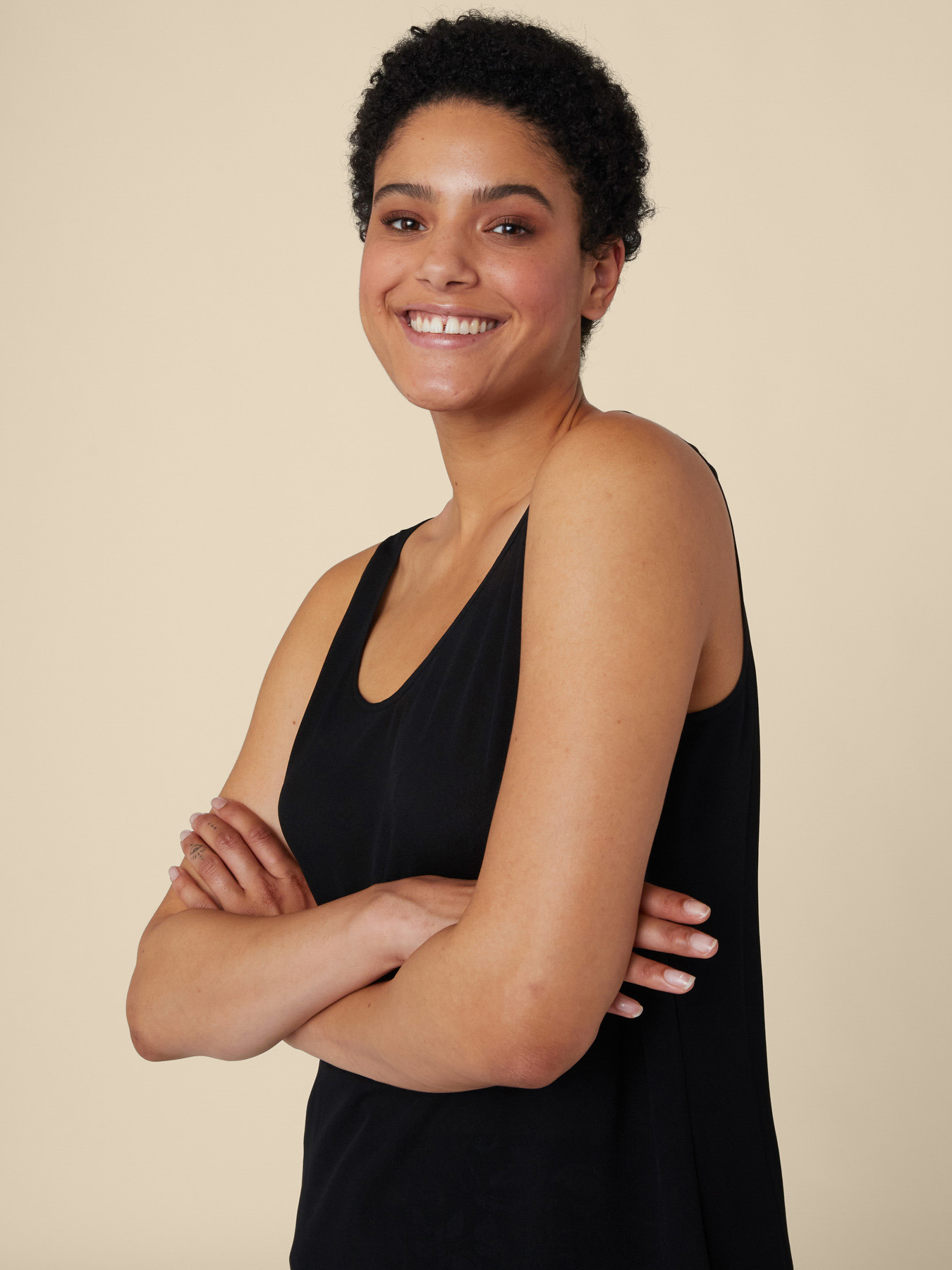 Crepe de chine top image number 3